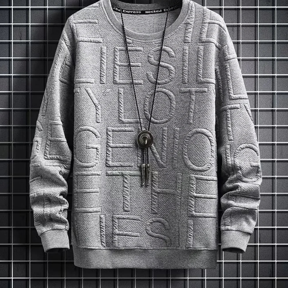 Rolf - herentrui met reliëfstructuur