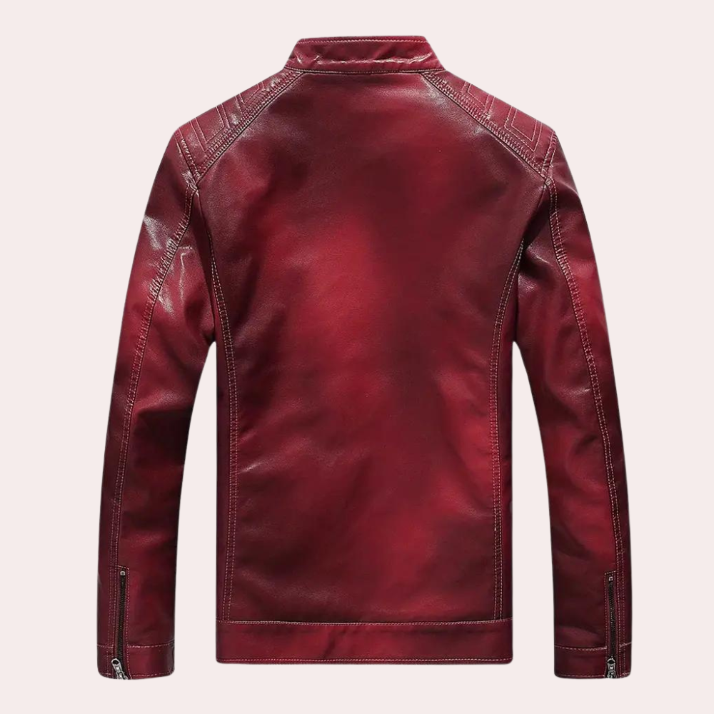 Nathaniel - tijdloos klassiek herenjack met opstaande kraag