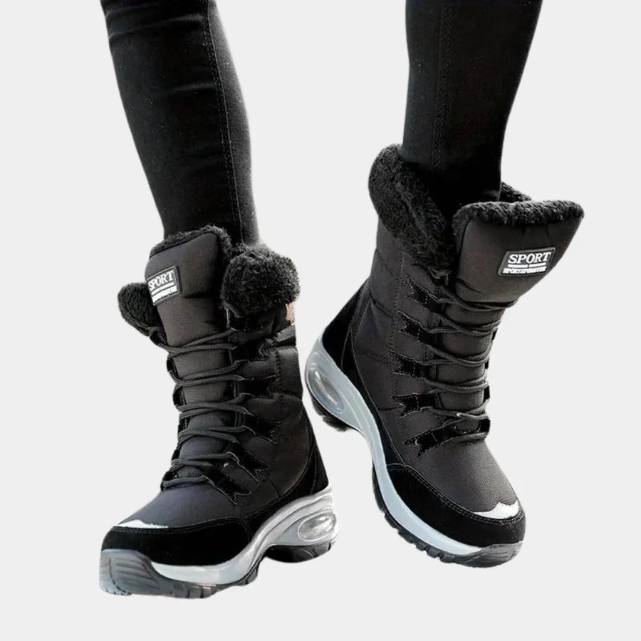 Bea - stoere winterlaarzen met veters voor dames