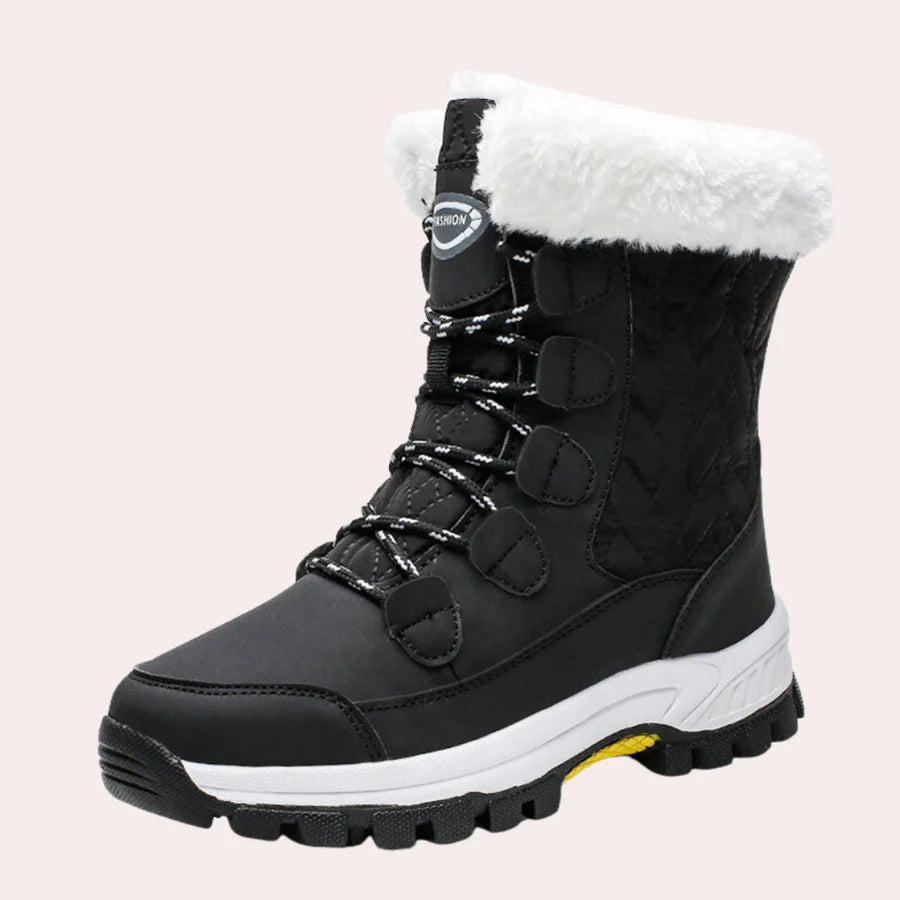 Arika - snowboots gevoerd met imitatiebont voor dames