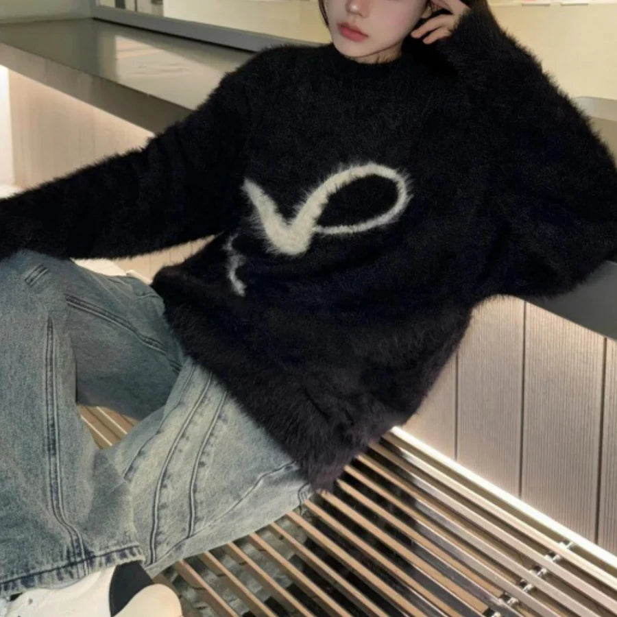 Orsola - klassieke trui met ronde hals voor dames