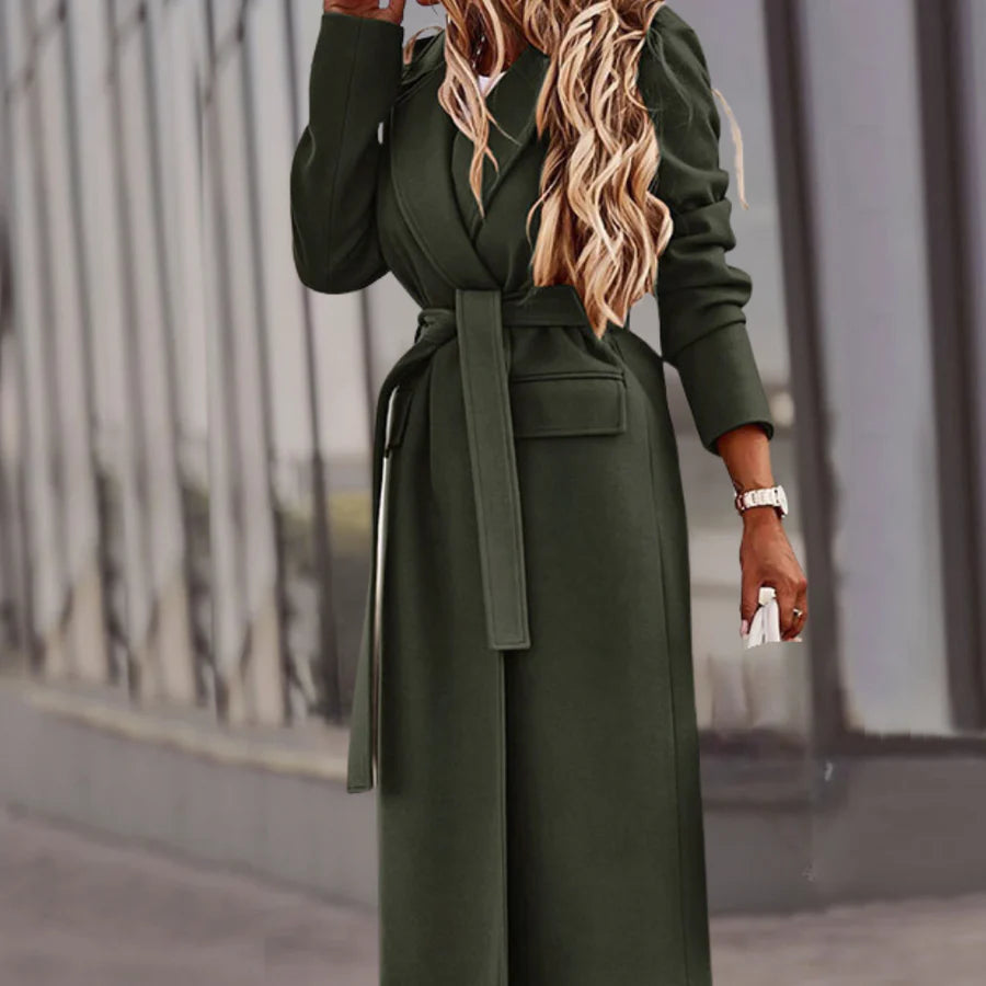 Valeraine - elegante damesjas met modieuze riem