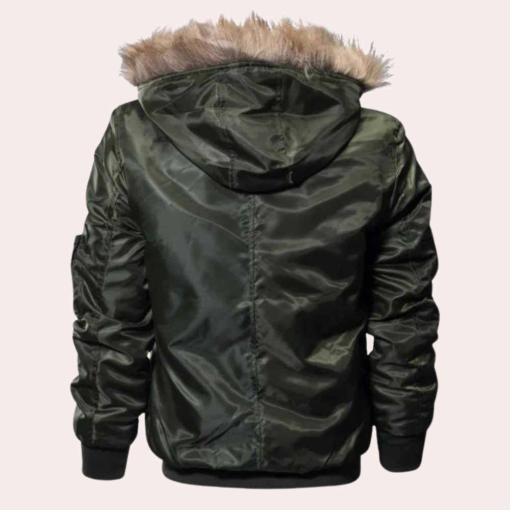 Donald - stijlvolle winterjas met capuchon voor heren