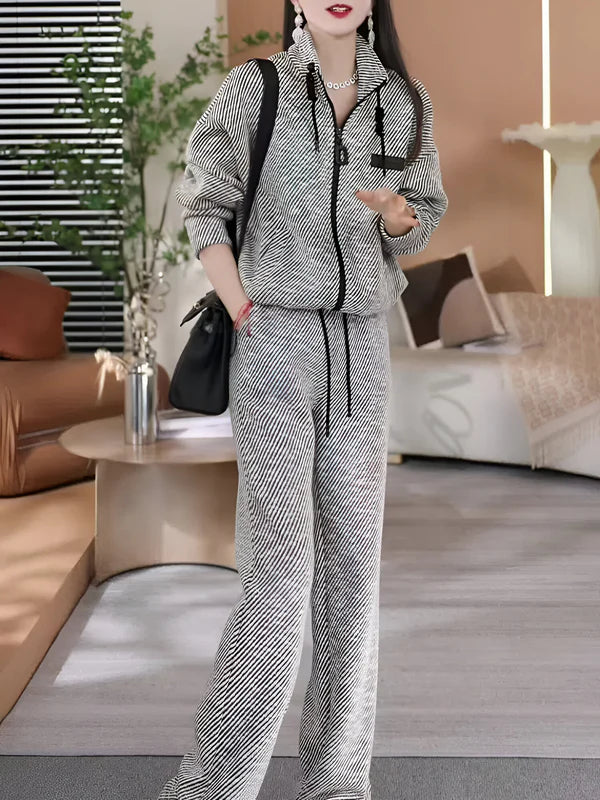 Adina - moeiteloze stijl met een opvallend streepdessin