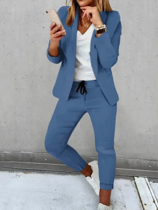 Ludovica - chique tijdloze damesblazer en broekpak