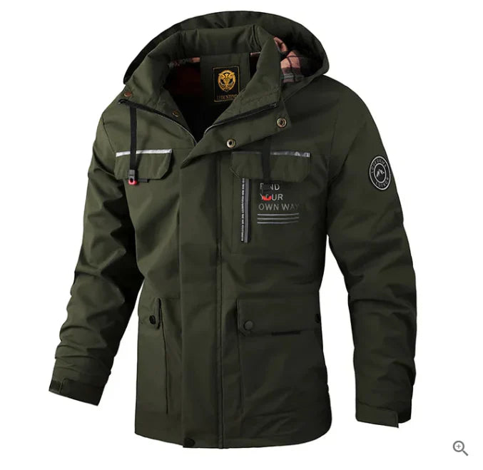 Hoge kwaliteit waterdichte winterjas voor heren