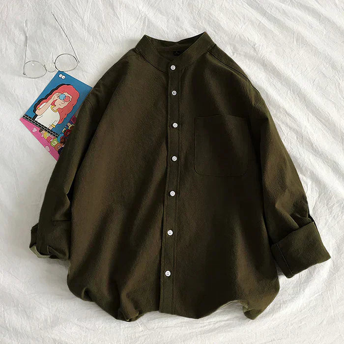 Barnaby - voorjaarsblouse met borstzakje