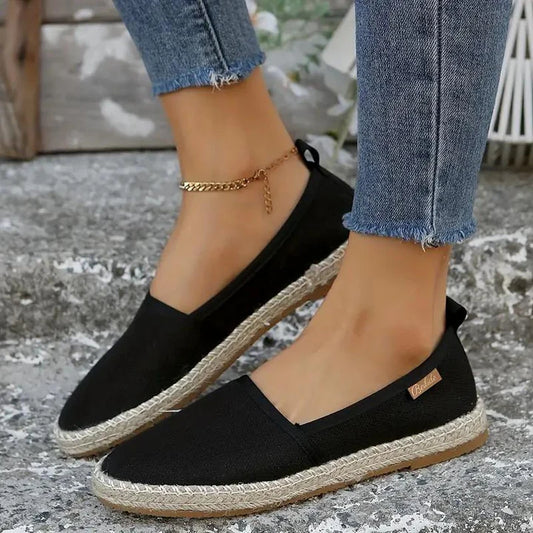 Rigmor - zomerse espadrilles gemaakt van lichtgewicht canvas