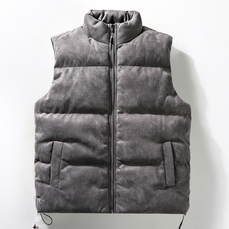 Kawika - comfortabel mouwloos wintervest voor heren