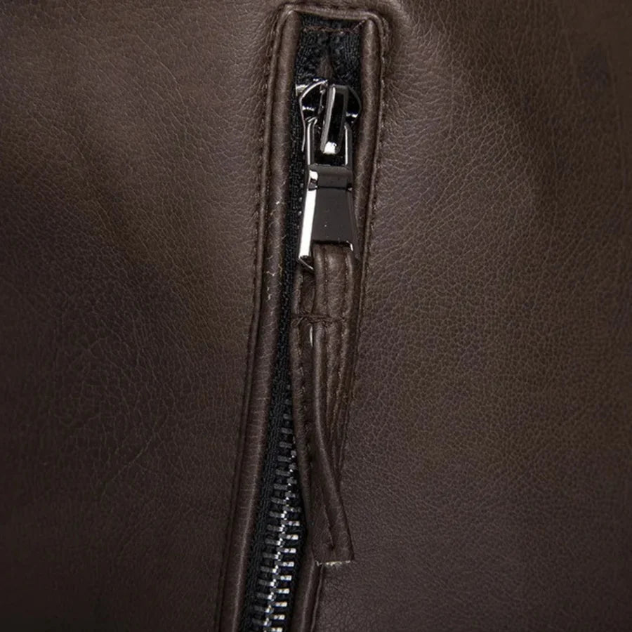 Marcus - stijlvol klassiek bikerjack voor de moderne man