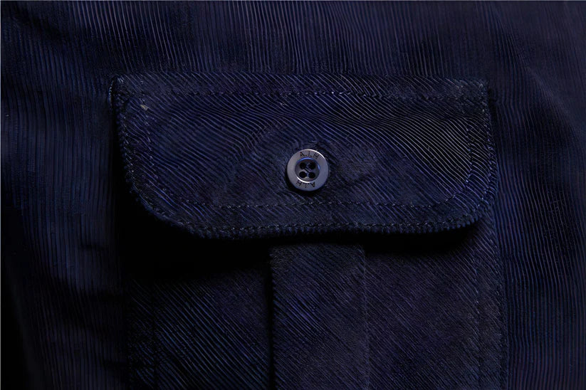 Jin - herren cordsamt overhemd