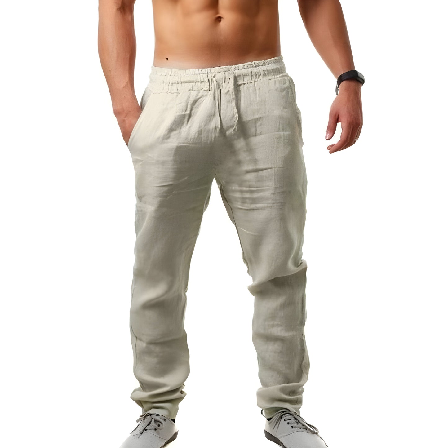 Heinz - stijlvolle en comfortabele linnen broek voor de zomer
