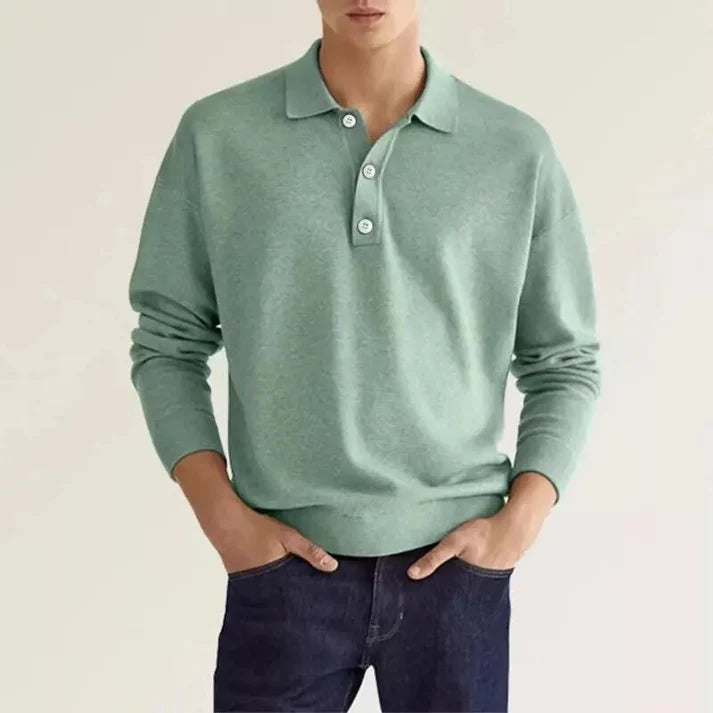 Elias - poloshirt lange mouwen