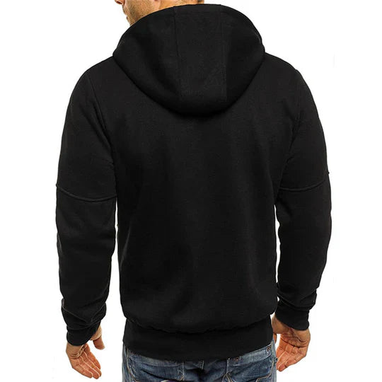 Jacks - herensweatshirt met capuchon en ritssluiting
