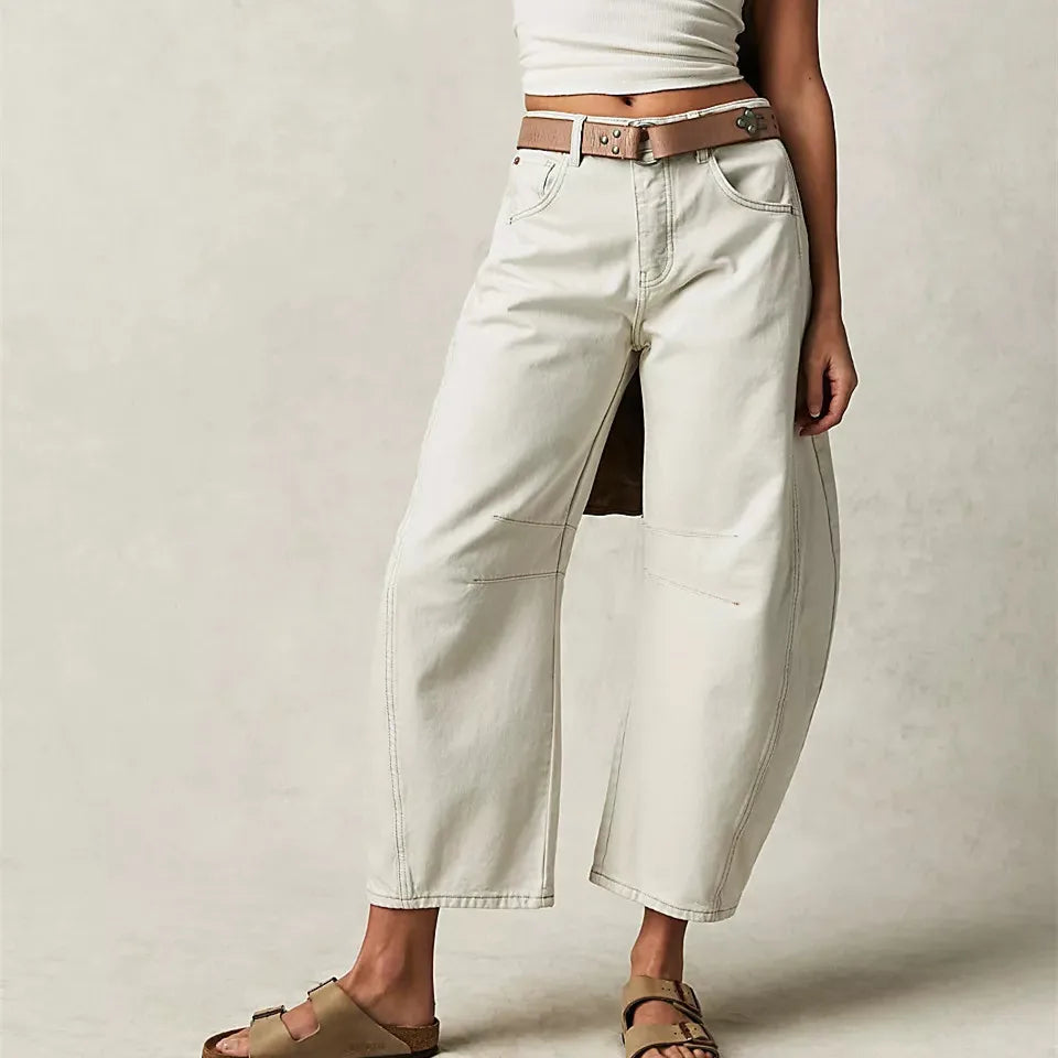 Retro damesjeans - casual snit