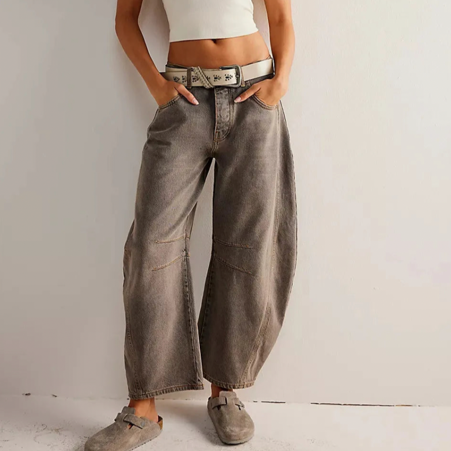 Retro damesjeans - casual snit