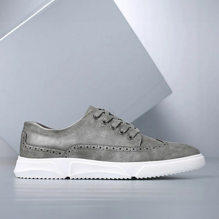 Elegante leren herensneakers voor smart-casual gelegenheden