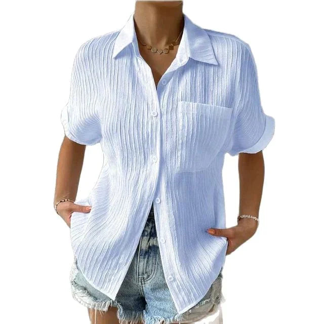 Sidonia - tijdloze veelzijdige damesblouse