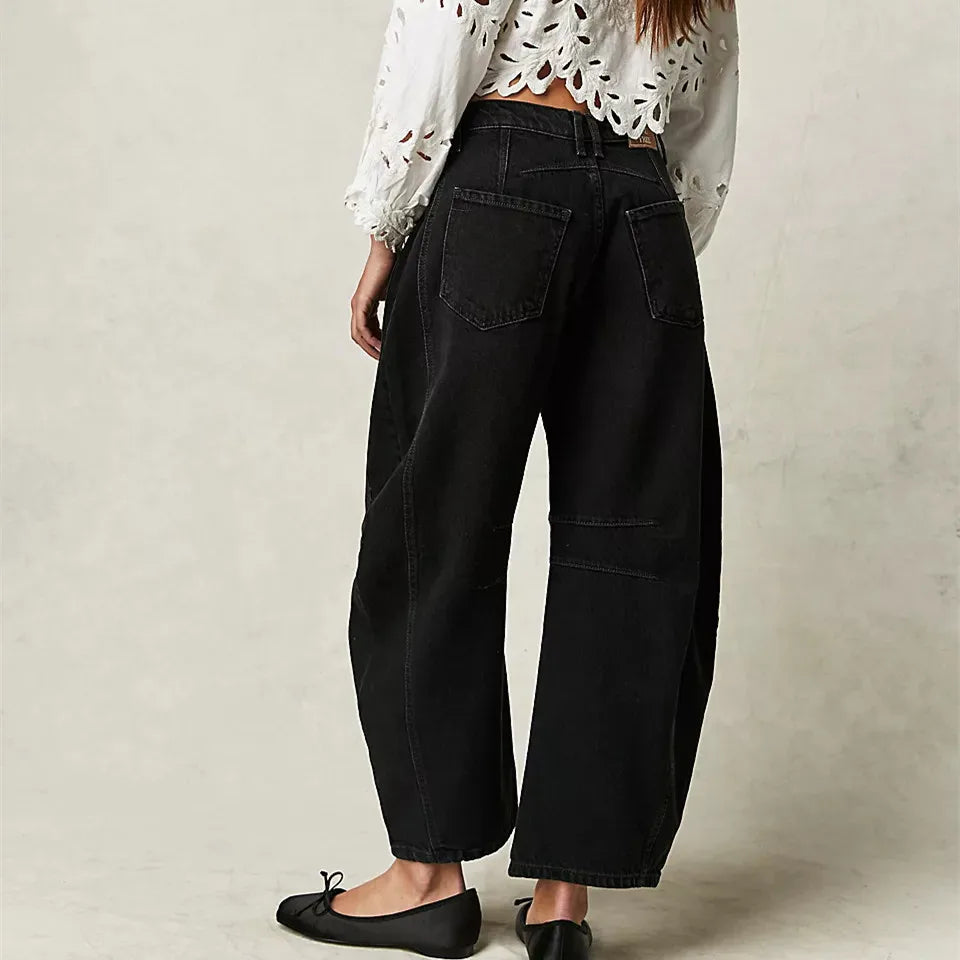 Retro damesjeans - casual snit