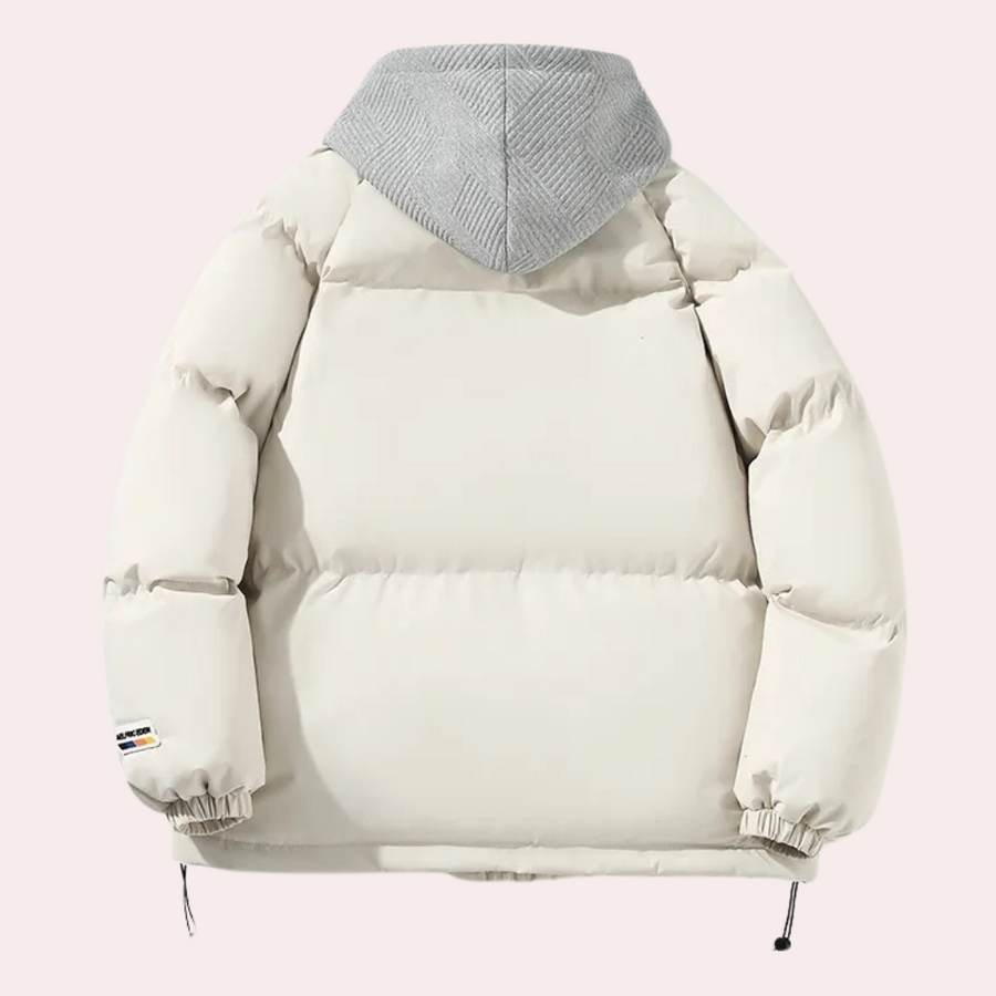 Olman - modieuze herenjas met capuchon