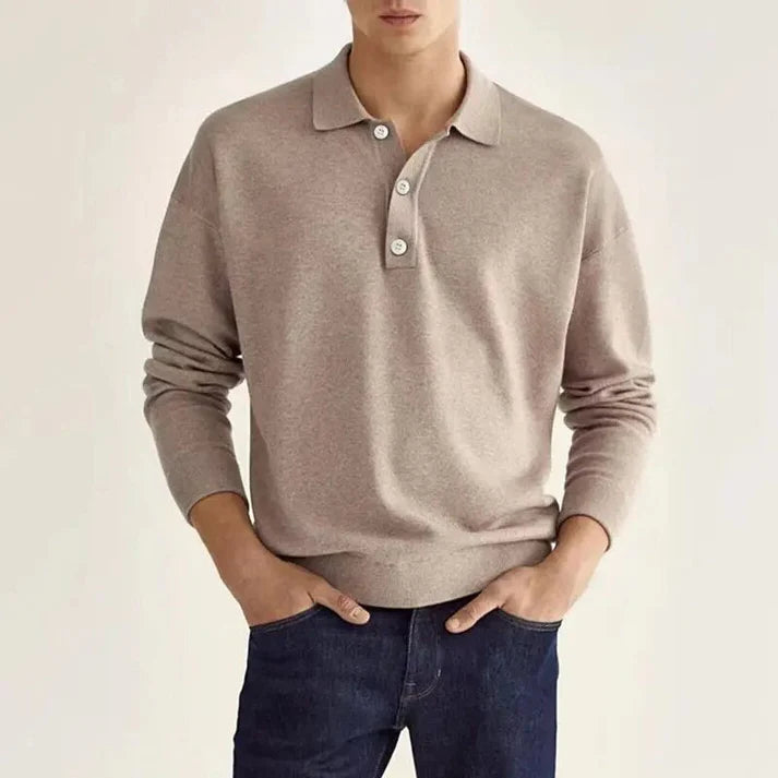 Elias - poloshirt lange mouwen
