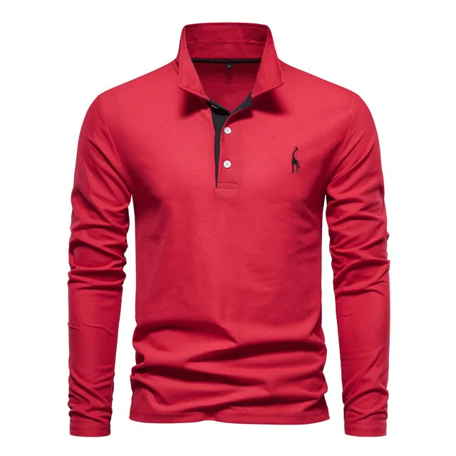 Poloshirt met lange mouwen - lyle