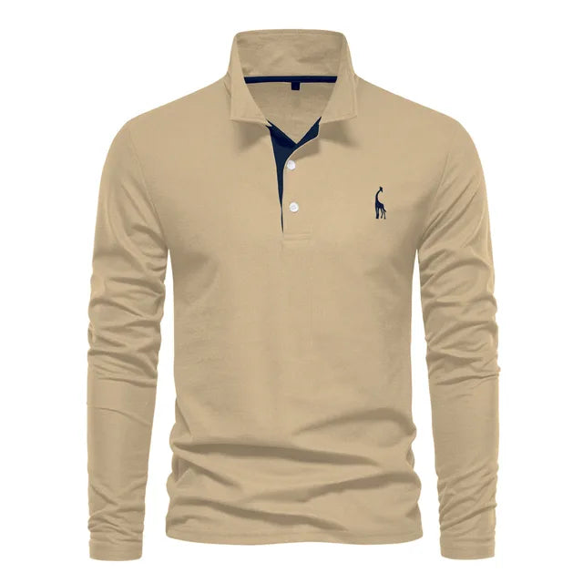 Poloshirt met lange mouwen - lyle