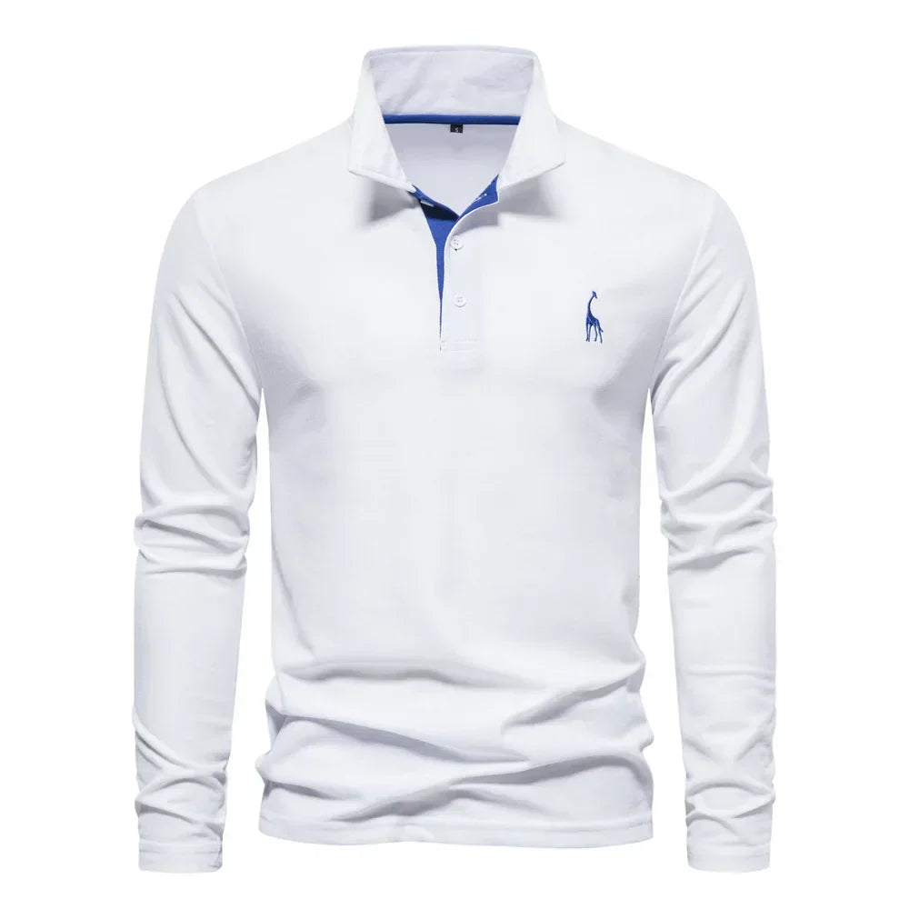 Poloshirt met lange mouwen - lyle