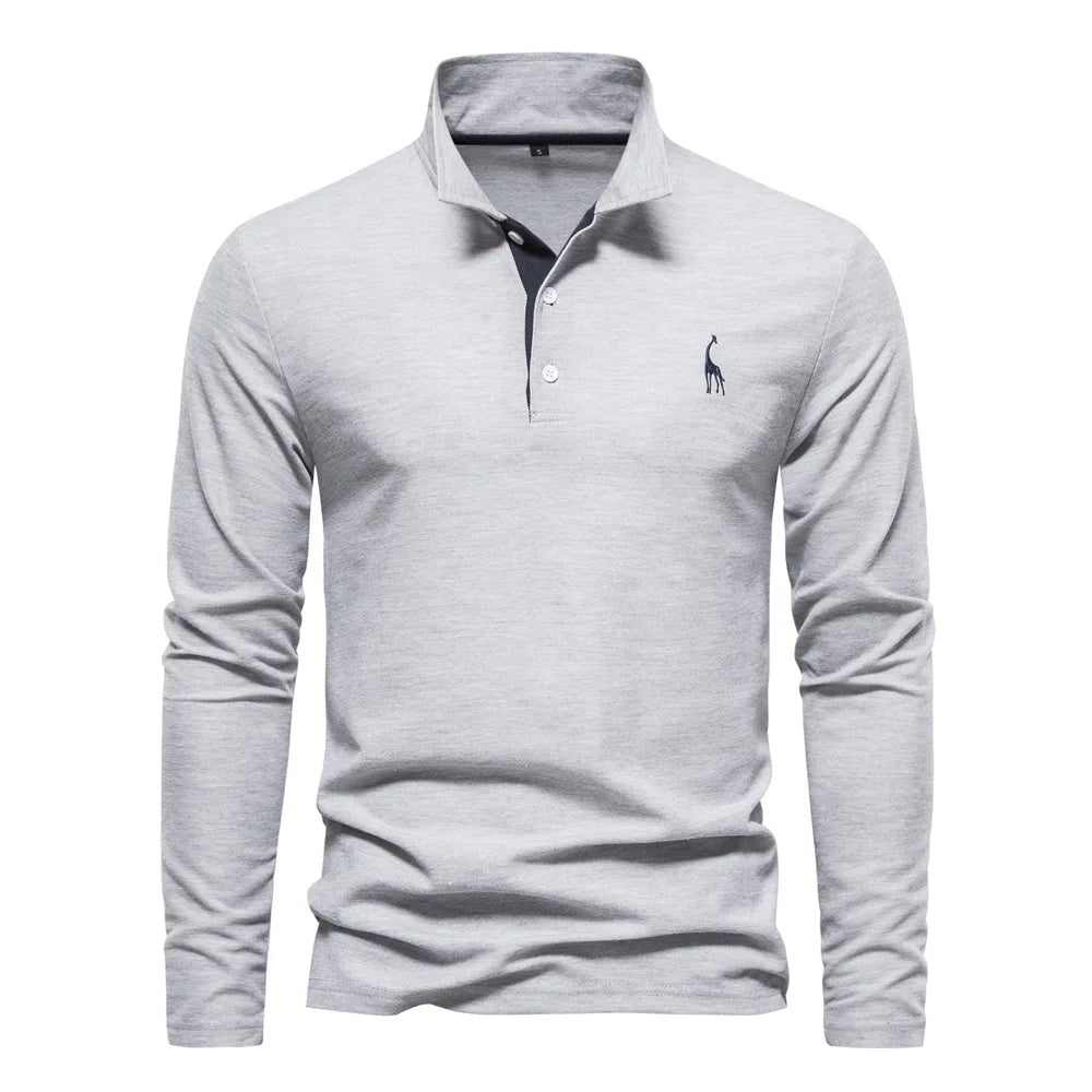 Poloshirt met lange mouwen - lyle