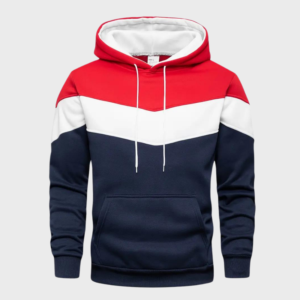 Stijlvolle herenhoodie met verstelbare capuchon - Niels