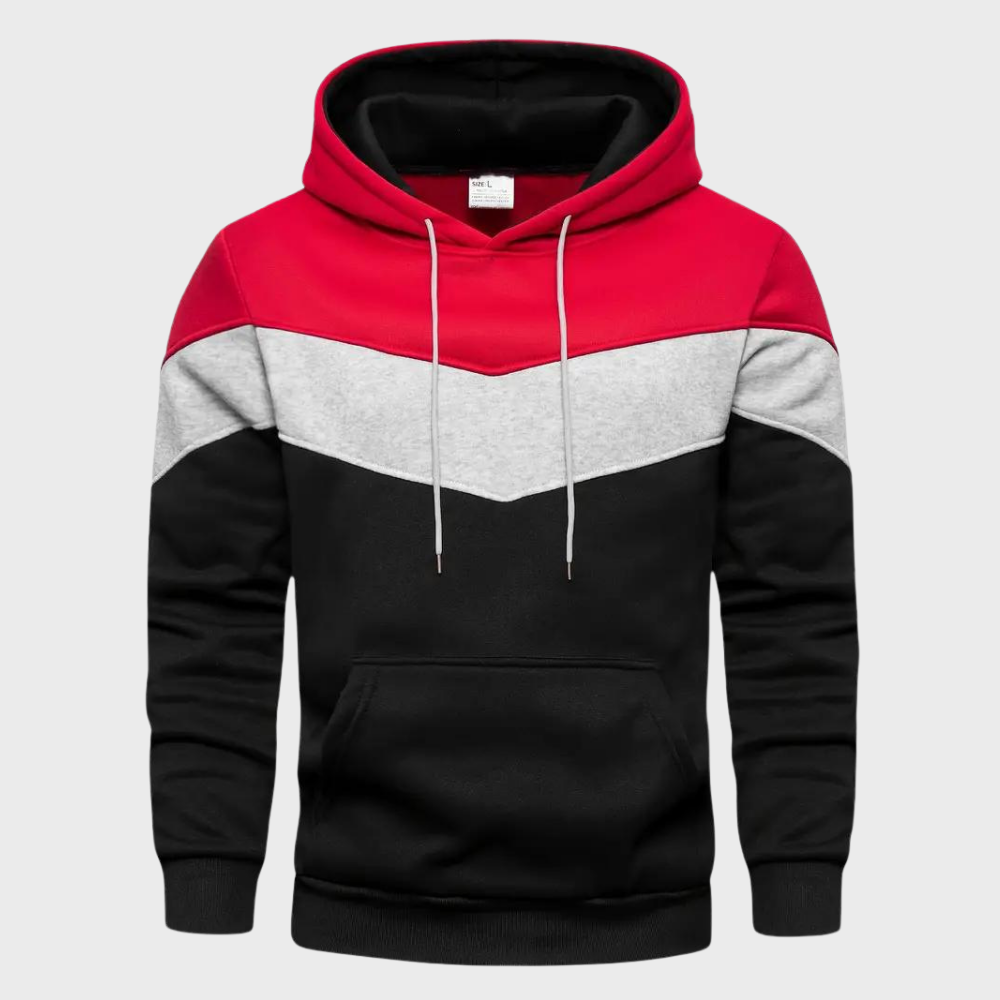 Stijlvolle herenhoodie met verstelbare capuchon - Niels
