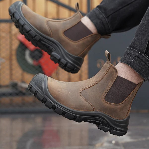 Hoogwaardige chelsea boots voor heren - waterafstotend en antislip