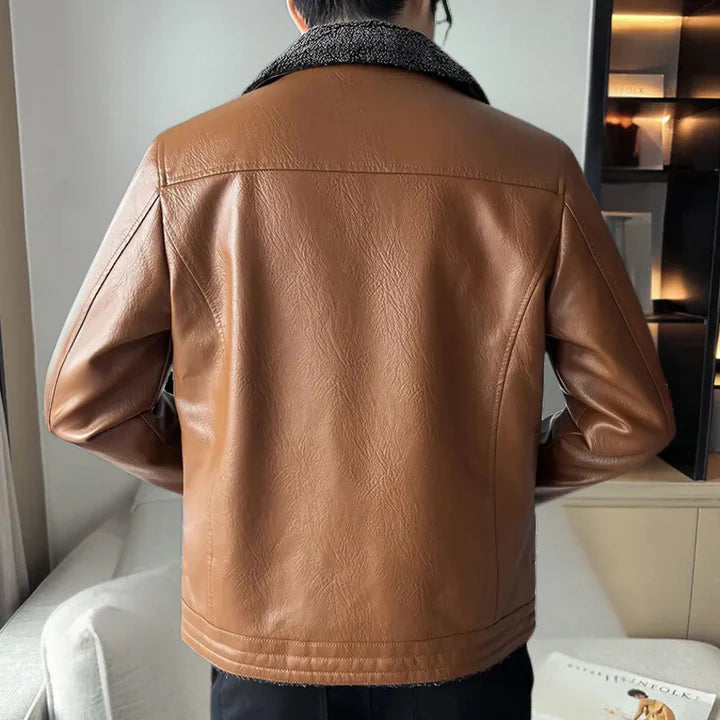 Trendy casual motorjack voor heren