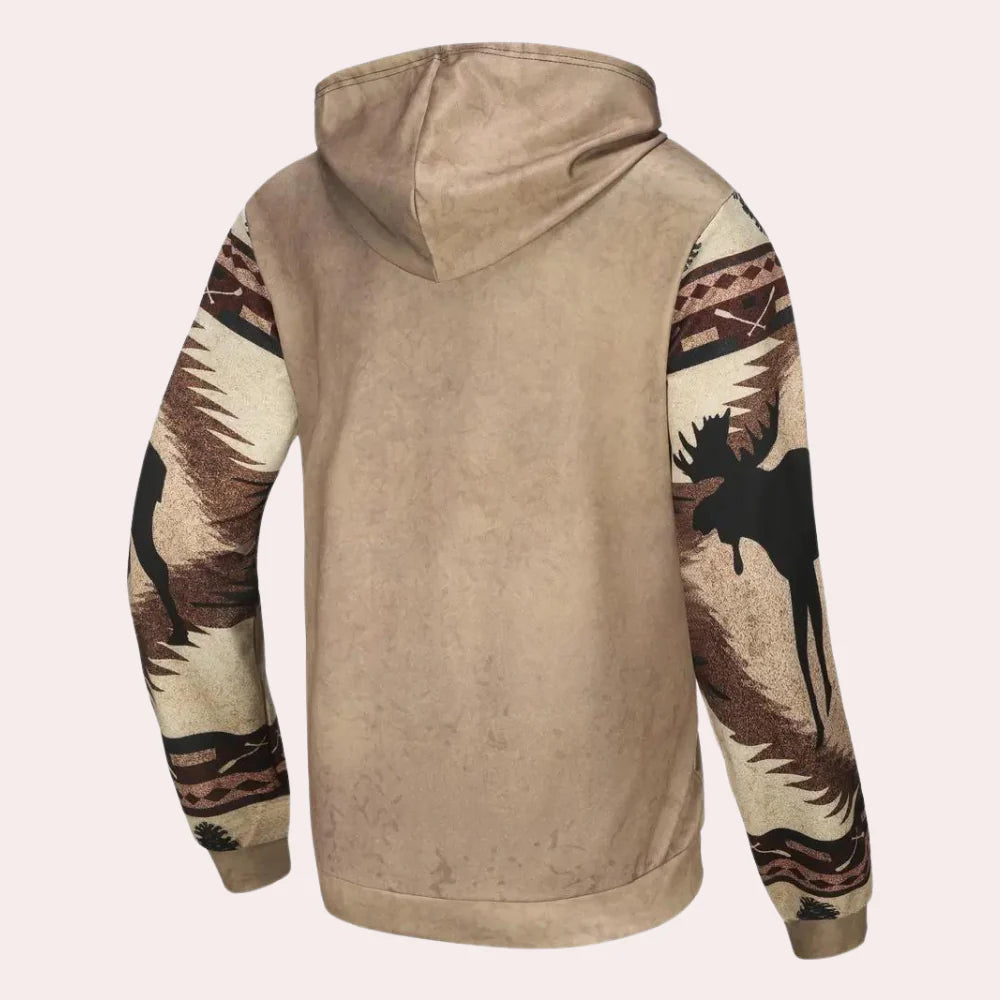 Logan - casual hoodie voor heren