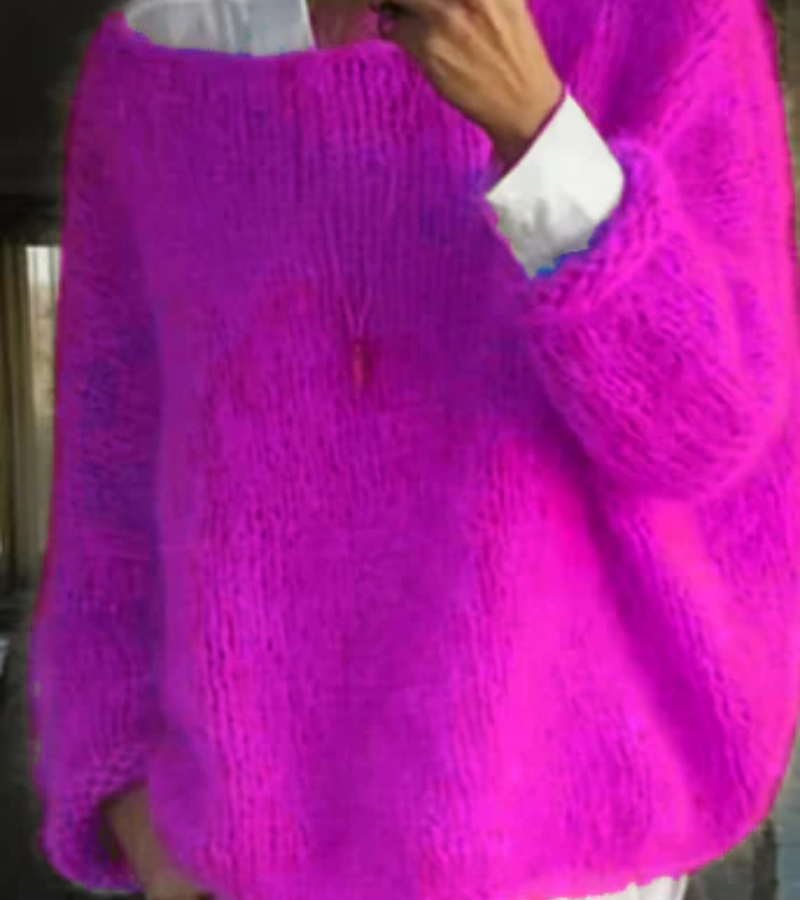 Oversized gebreide damestrui | zacht en gezellig