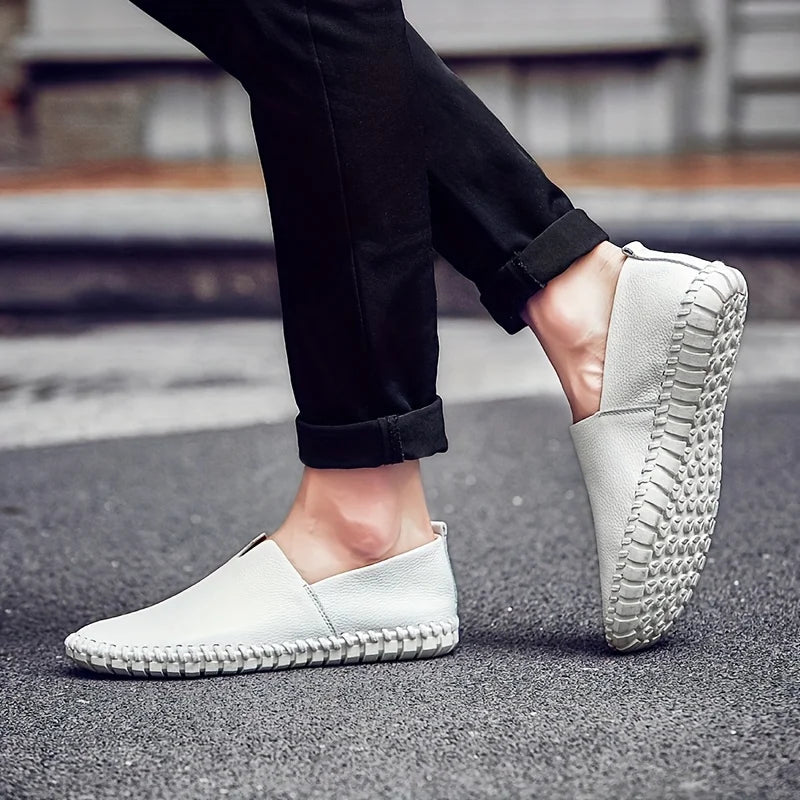 Matt - Elegante herenloafers van echt leer