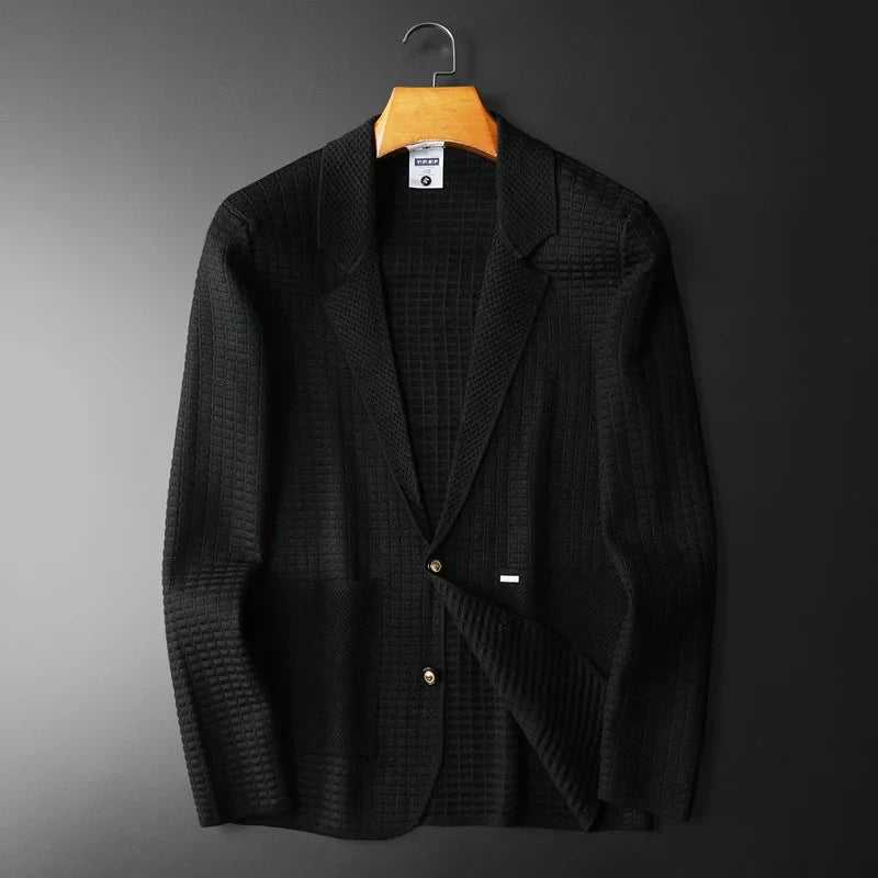 Remus - luxe herenblazer met passtuk
