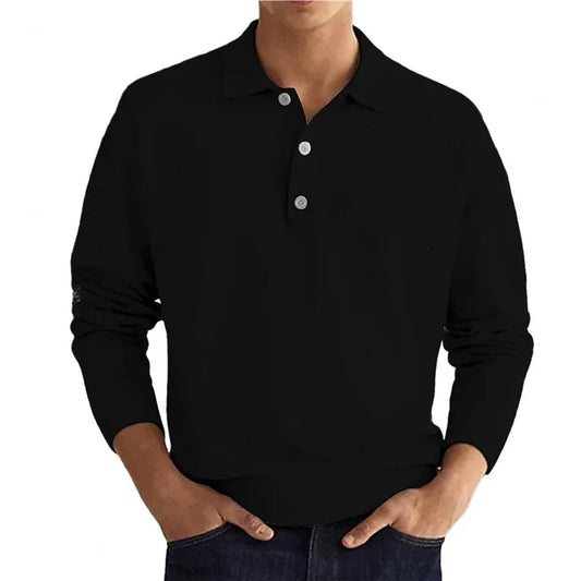 Elias - poloshirt lange mouwen