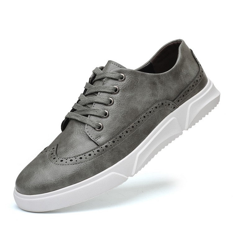 Elegante leren herensneakers voor smart-casual gelegenheden