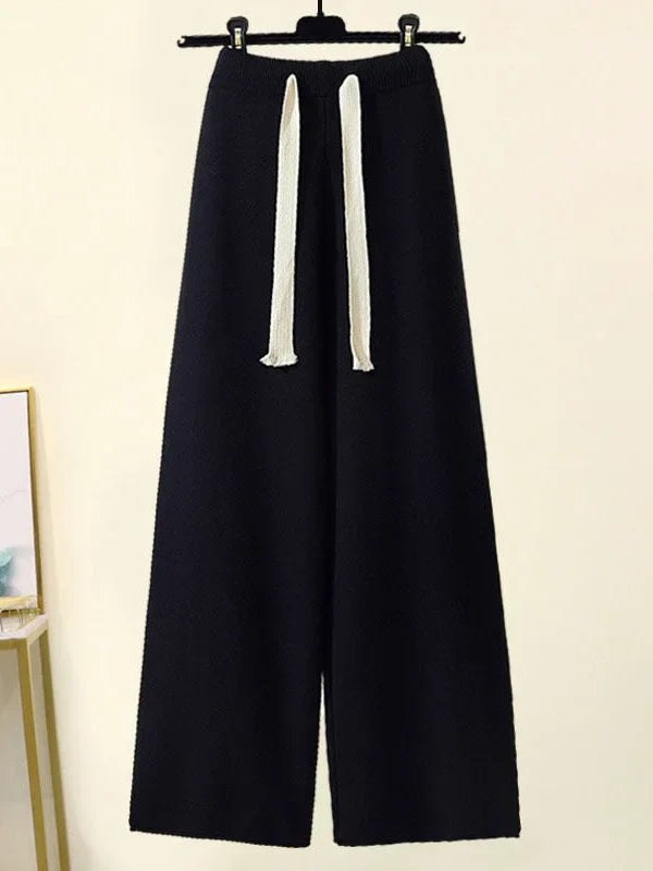 Wintergebreide set - warmte en stijl in een elegante outfit