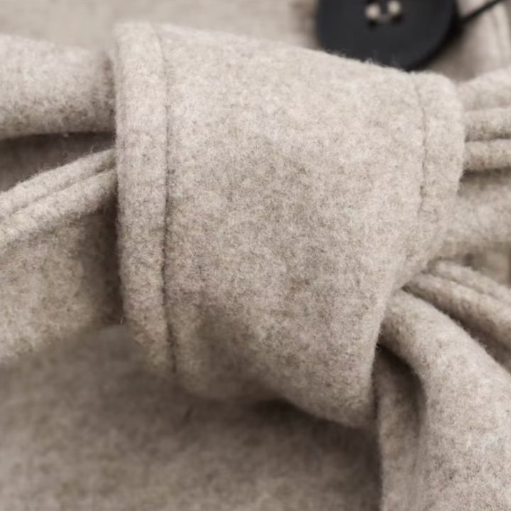 Gerd | klassieke winterjas met beige riem voor dames