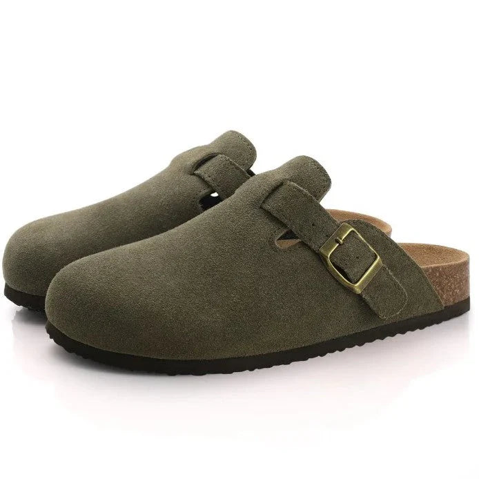 Premium unisex leren boston-sandalen: stijl en kwaliteit in één