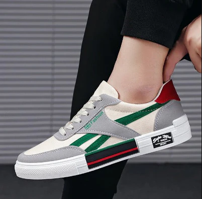 Adolph - modieuze canvas herenschoenen