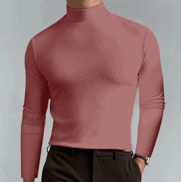 Slim-fit coltrui met lange mouwen - Oliver