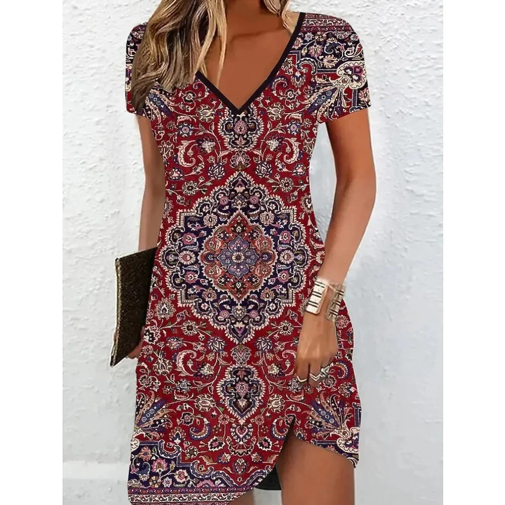 Bianca - beige glitter cocktailjurk