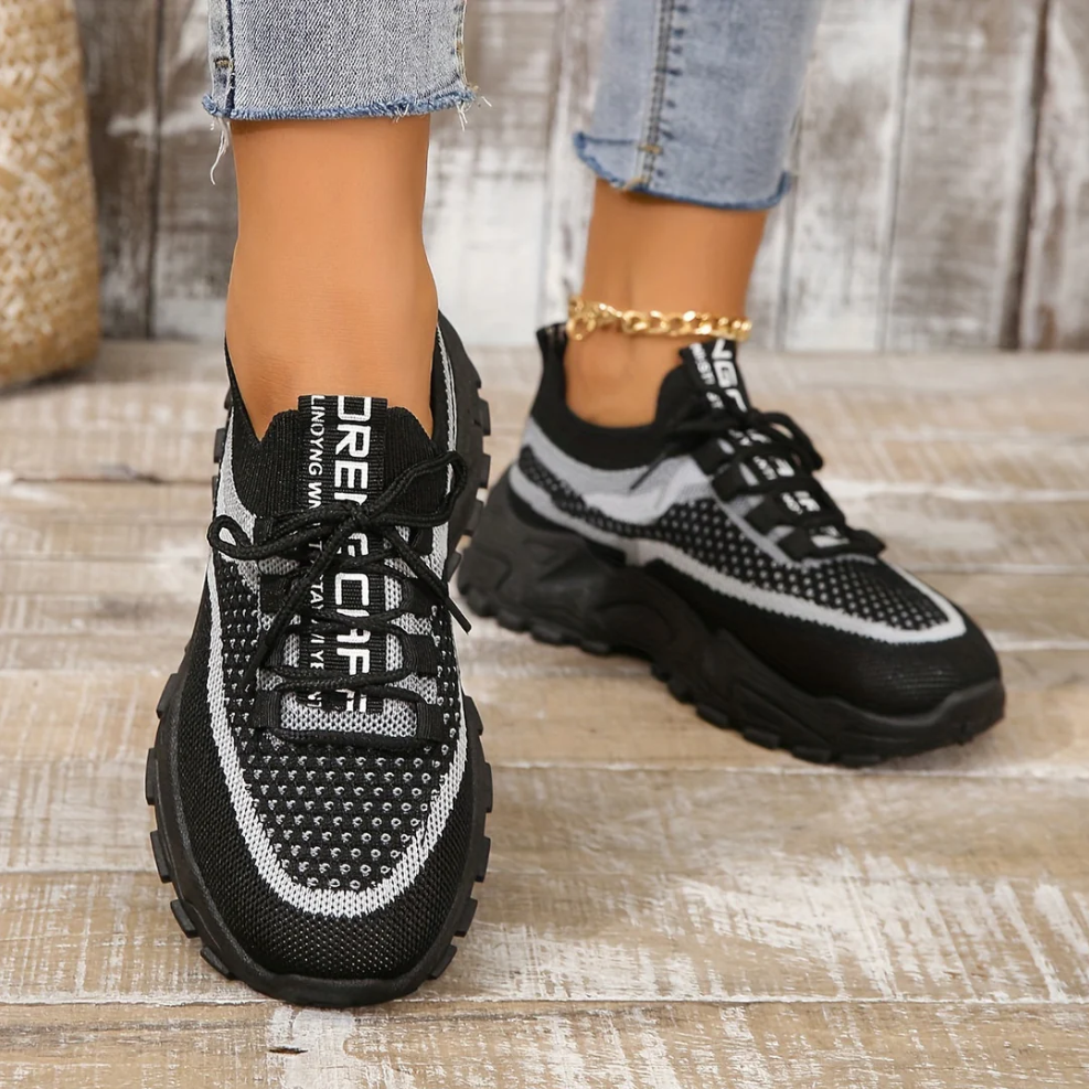 Ademende mesh-sneakers voor dames