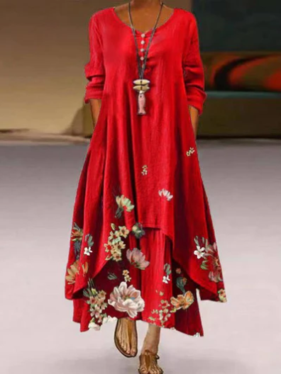 Katherine – elegante maxi-jurk voor zomerse dagen