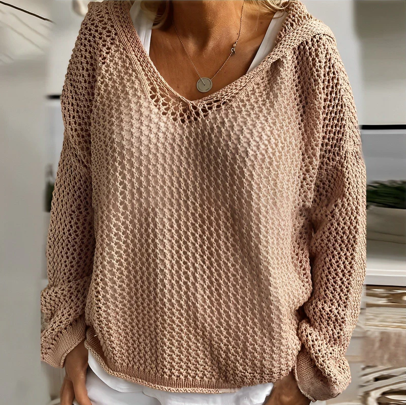 Melissa - comfortabele gebreide hoodie