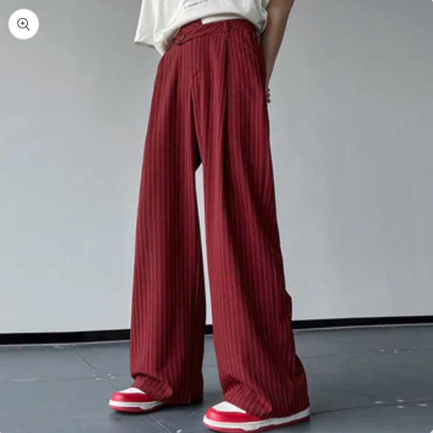 Alfred - hoge taille broek voor heren