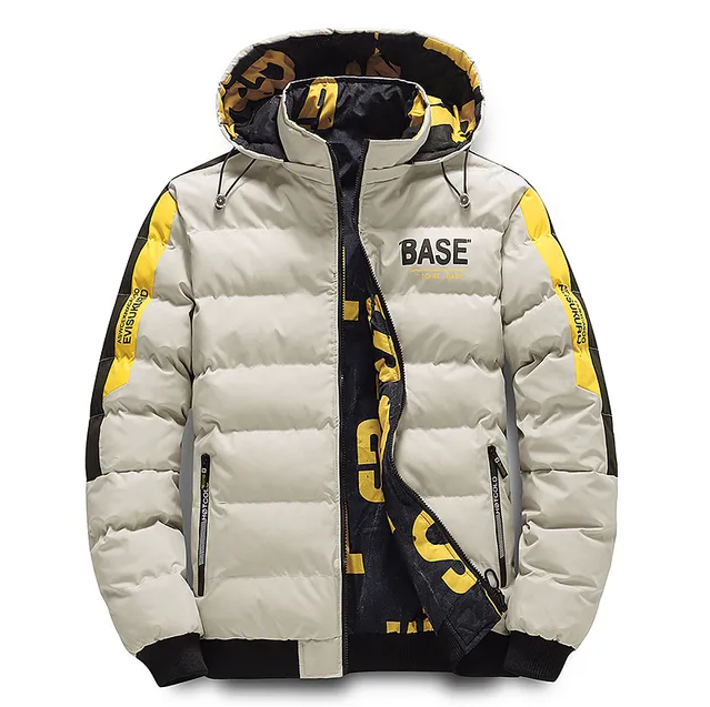 Warme donzen winterjas voor heren